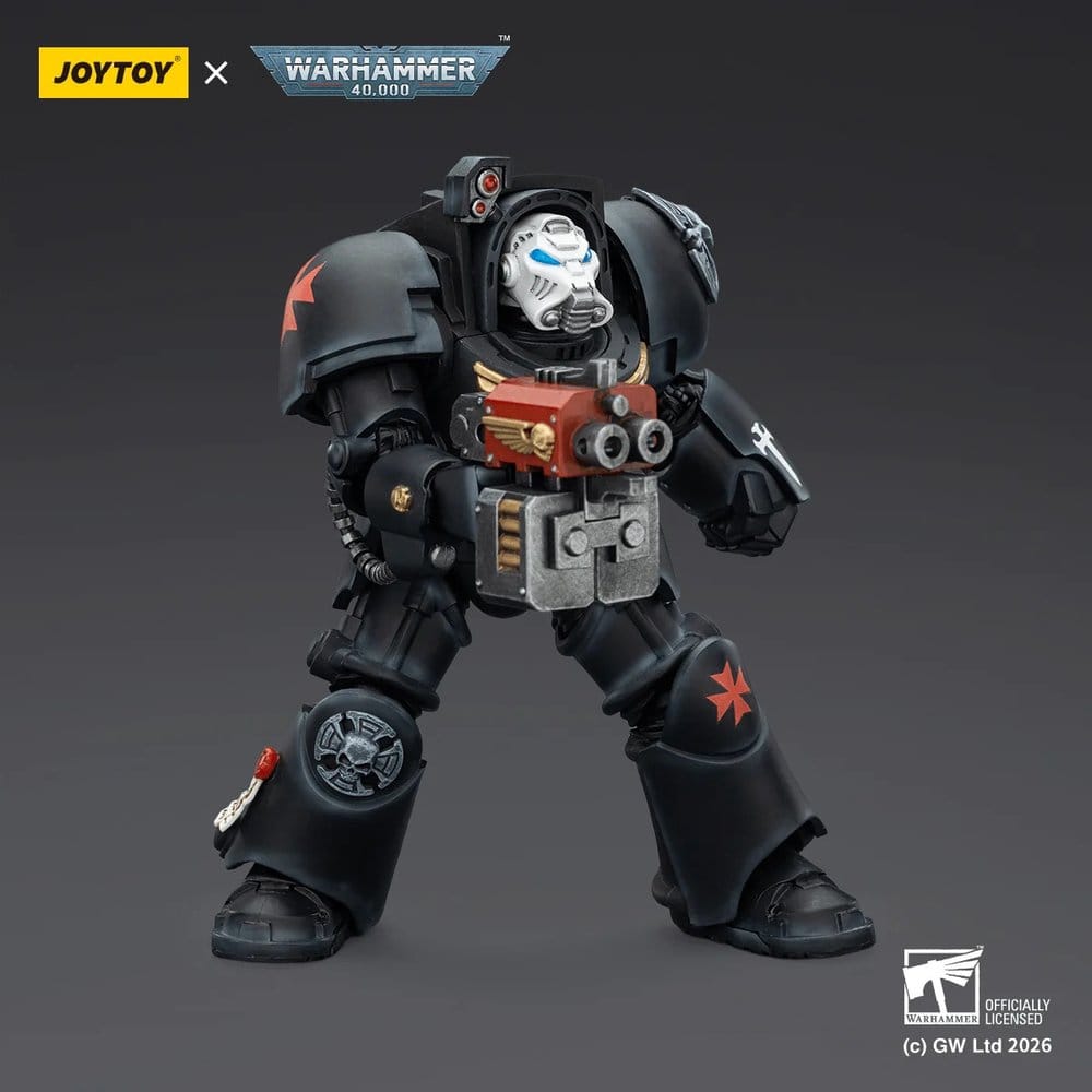 Warhammer 40,000 Actionfigur Black Templars Terminator 2 with Power Fist and Storm Bolter 14 cm Image 3