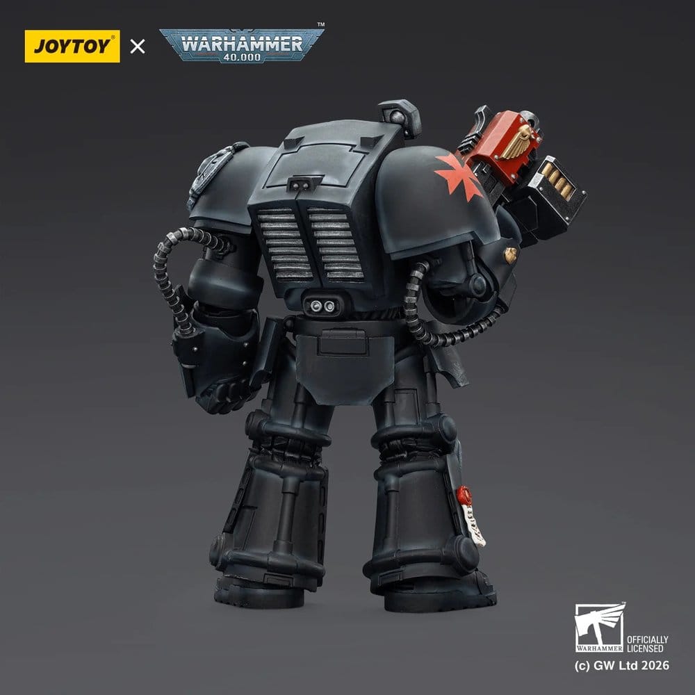 Warhammer 40,000 Actionfigur Black Templars Terminator 2 with Power Fist and Storm Bolter 14 cm Image 4