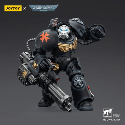 Warhammer 40,000 Actionfigur Black Templars Terminator 3 with Power Fist and Assault Cannon 14 cm Image 4