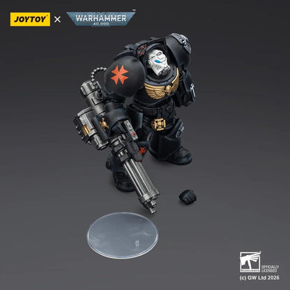 Warhammer 40,000 Actionfigur Black Templars Terminator 3 with Power Fist and Assault Cannon 14 cm Image 5