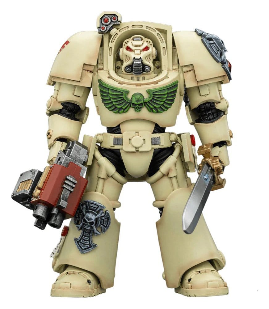 Warhammer 40,000 Actionfigur Dark Angels Deathwing Terminator 1 with Power Sword and Storm Bolter 14 cm Image 1