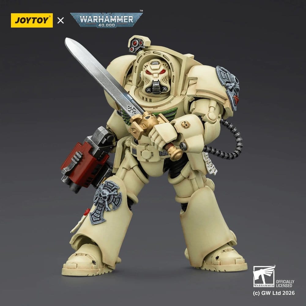 Warhammer 40,000 Actionfigur Dark Angels Deathwing Terminator 1 with Power Sword and Storm Bolter 14 cm Image 5