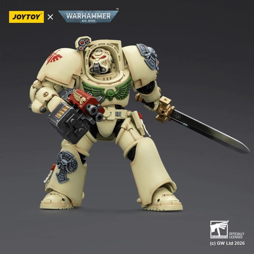 Warhammer 40,000 Actionfigur Dark Angels Deathwing Terminator 1 with Power Sword and Storm Bolter 14 cm Image 9