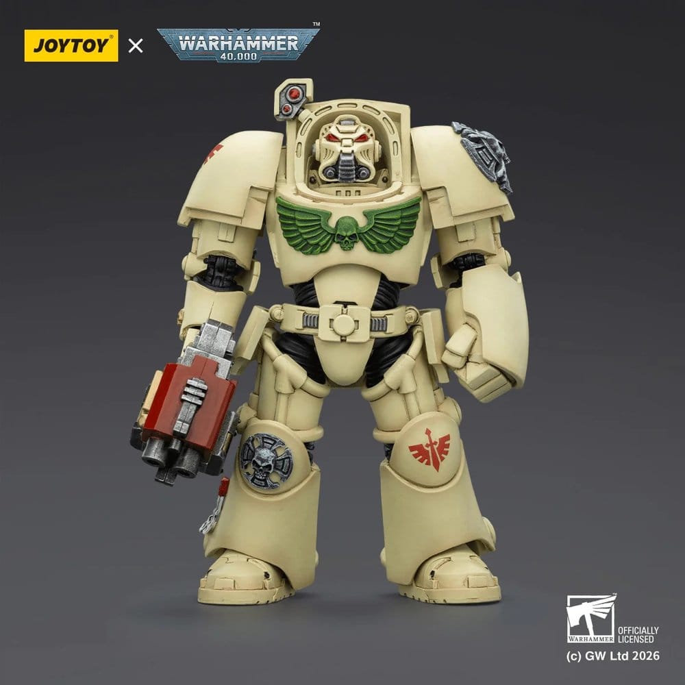 Warhammer 40,000 Actionfigur Dark Angels Deathwing Terminator 2 with Power Fist and Storm Bolter 14 cm Image 3
