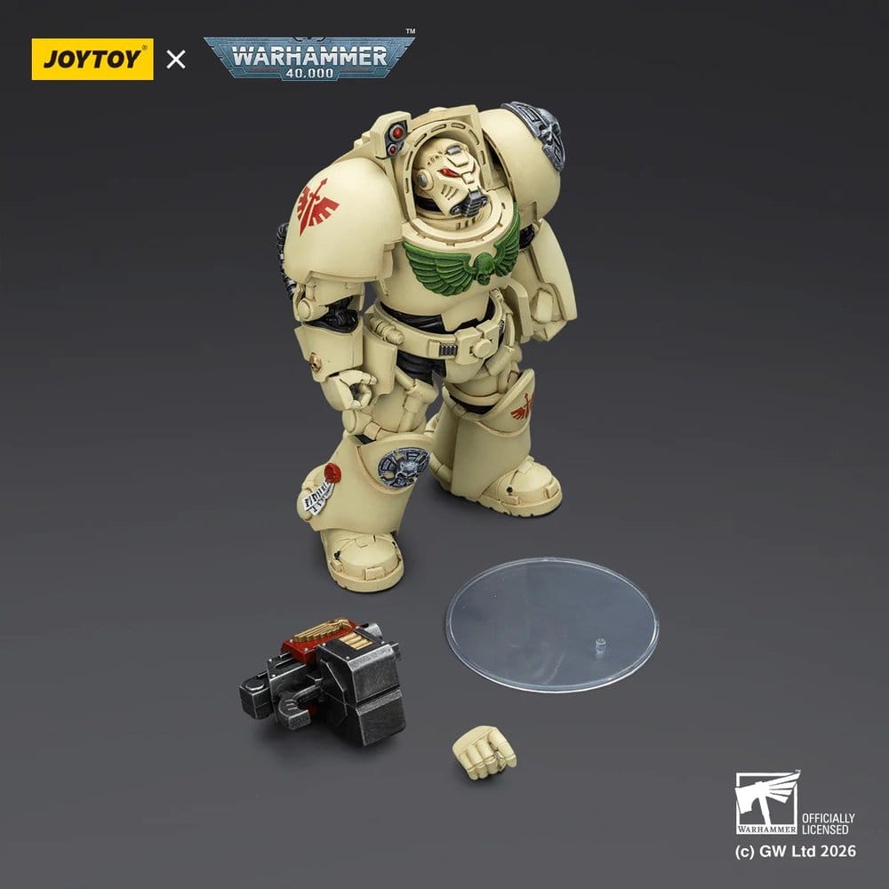 Warhammer 40,000 Actionfigur Dark Angels Deathwing Terminator 2 with Power Fist and Storm Bolter 14 cm Image 4