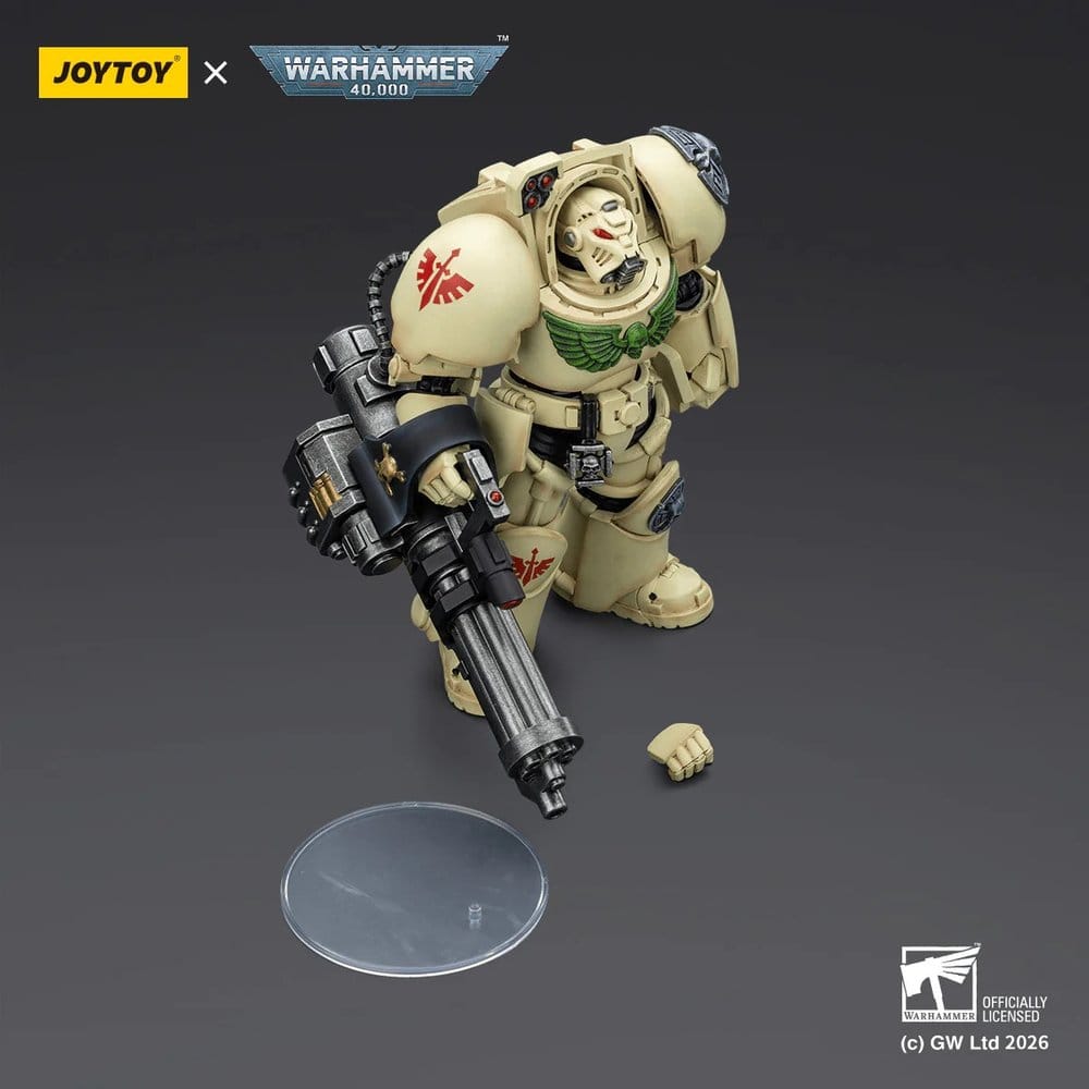 Warhammer 40,000 Actionfigur Dark Angels Deathwing Terminator 3 with Power Fist and Assault Cannon 14 cm Image 3