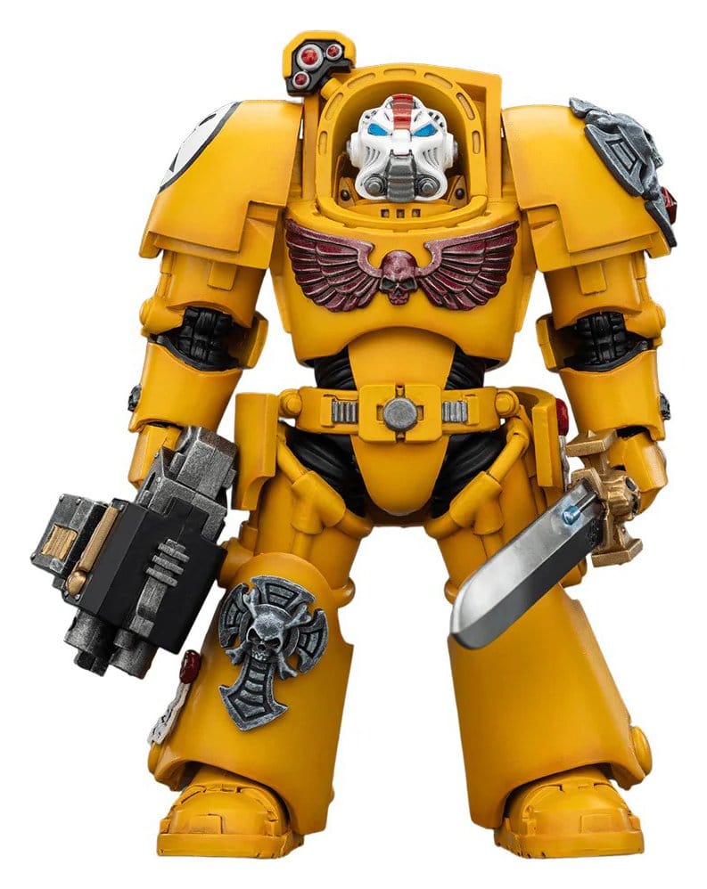 Warhammer 40,000 Actionfigur Imperial Fists Terminator 1 with Power Sword and Storm Bolter 14 cm Image 1