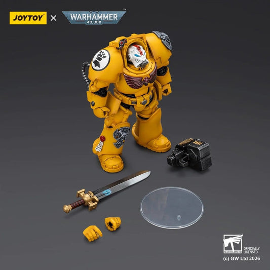 Warhammer 40,000 Actionfigur Imperial Fists Terminator 1 with Power Sword and Storm Bolter 14 cm Image 2