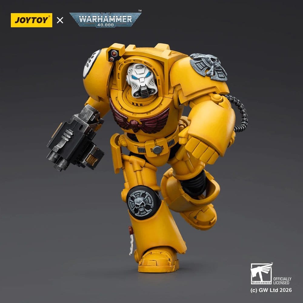 Warhammer 40,000 Actionfigur Imperial Fists Terminator 2 with Power Fist and Storm Bolter 14 cm Image 6