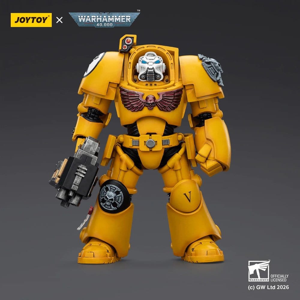 Warhammer 40,000 Actionfigur Imperial Fists Terminator 2 with Power Fist and Storm Bolter 14 cm Image 8