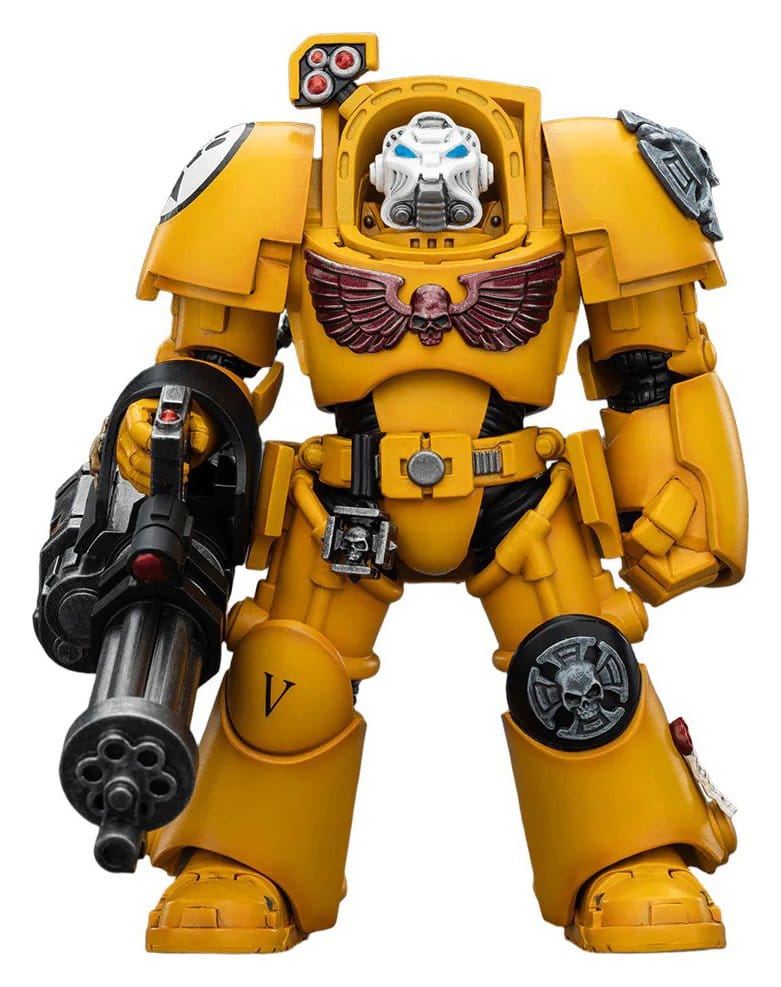 Warhammer 40,000 Actionfigur Imperial Fists Terminator 3 with Power Fist and Assault Cannon 14 cm Image 1