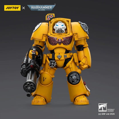 Warhammer 40,000 Actionfigur Imperial Fists Terminator 3 with Power Fist and Assault Cannon 14 cm Image 4