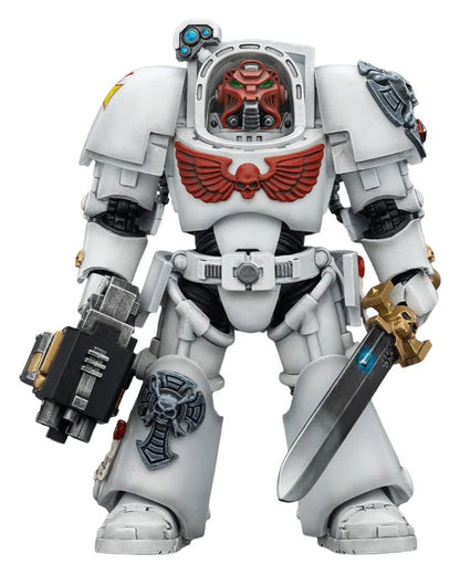 Warhammer 40,000 Actionfigur White Scars Terminator 1 with Power Sword and Storm Bolter 14 cm Image 1