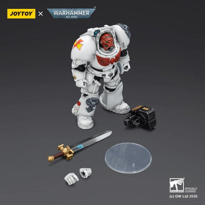 Warhammer 40,000 Actionfigur White Scars Terminator 1 with Power Sword and Storm Bolter 14 cm Image 2