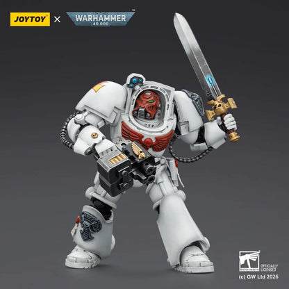 Warhammer 40,000 Actionfigur White Scars Terminator 1 with Power Sword and Storm Bolter 14 cm Image 4