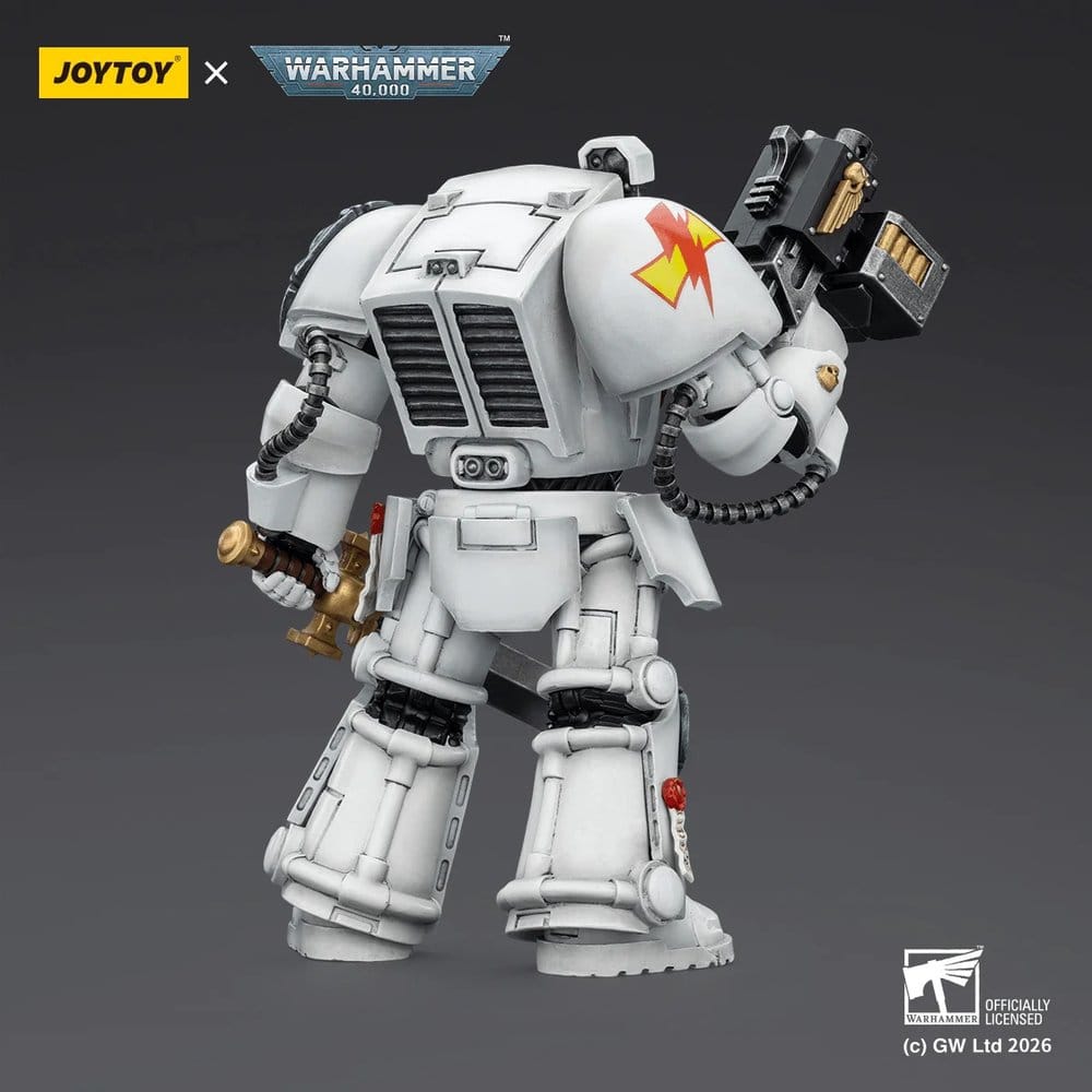 Warhammer 40,000 Actionfigur White Scars Terminator 1 with Power Sword and Storm Bolter 14 cm Image 5