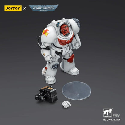 Warhammer 40,000 Actionfigur White Scars Terminator 2 with Power Fist and Storm Bolter 14 cm Image 6