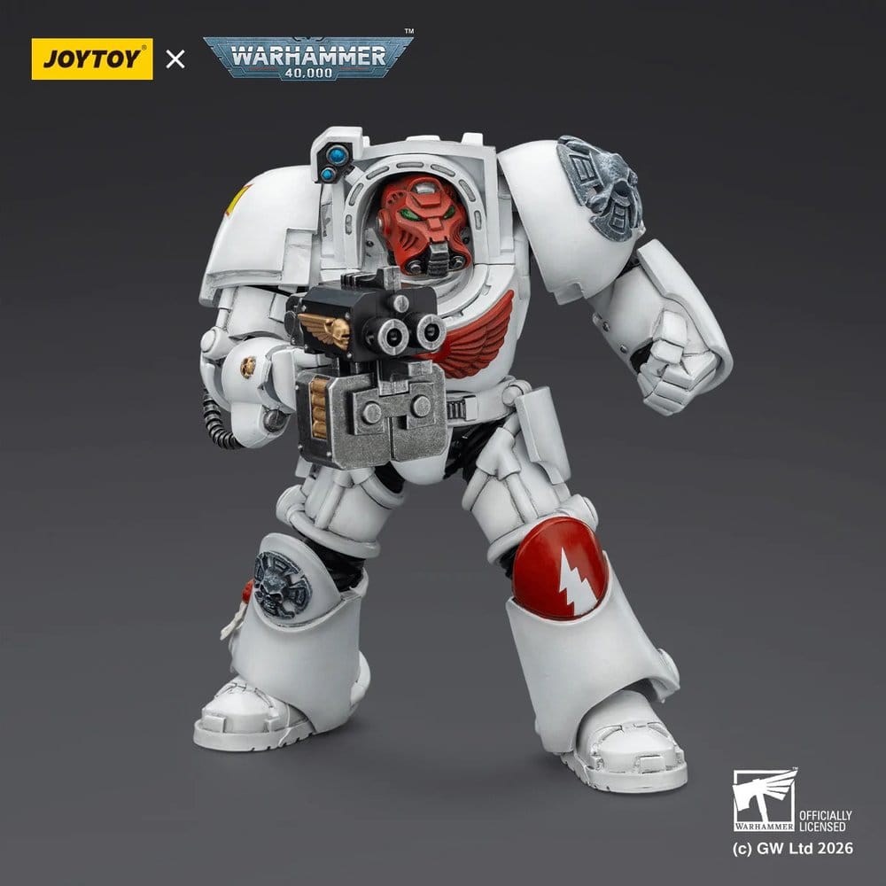 Warhammer 40,000 Actionfigur White Scars Terminator 2 with Power Fist and Storm Bolter 14 cm Image 8