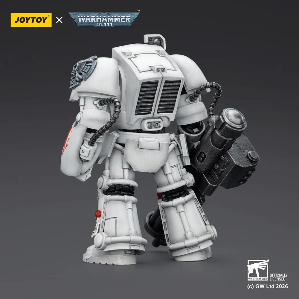 Warhammer 40,000 Actionfigur White Scars Terminator 3 with Power Fist and Assault Cannon 14 cm Image 4