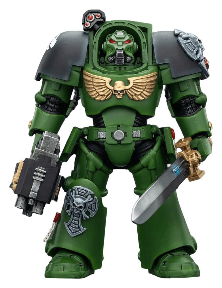 Warhammer 40,000 Actionfigur Salamanders Terminator 1 with Power Sword and Storm Bolter 14 cm Image 1