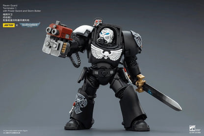 Warhammer 40,000 Actionfigur Raven Guard Terminator 1 with Power Sword and Storm Bolter 14 cm Image 3