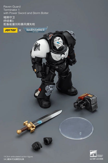 Warhammer 40,000 Actionfigur Raven Guard Terminator 1 with Power Sword and Storm Bolter 14 cm Image 5