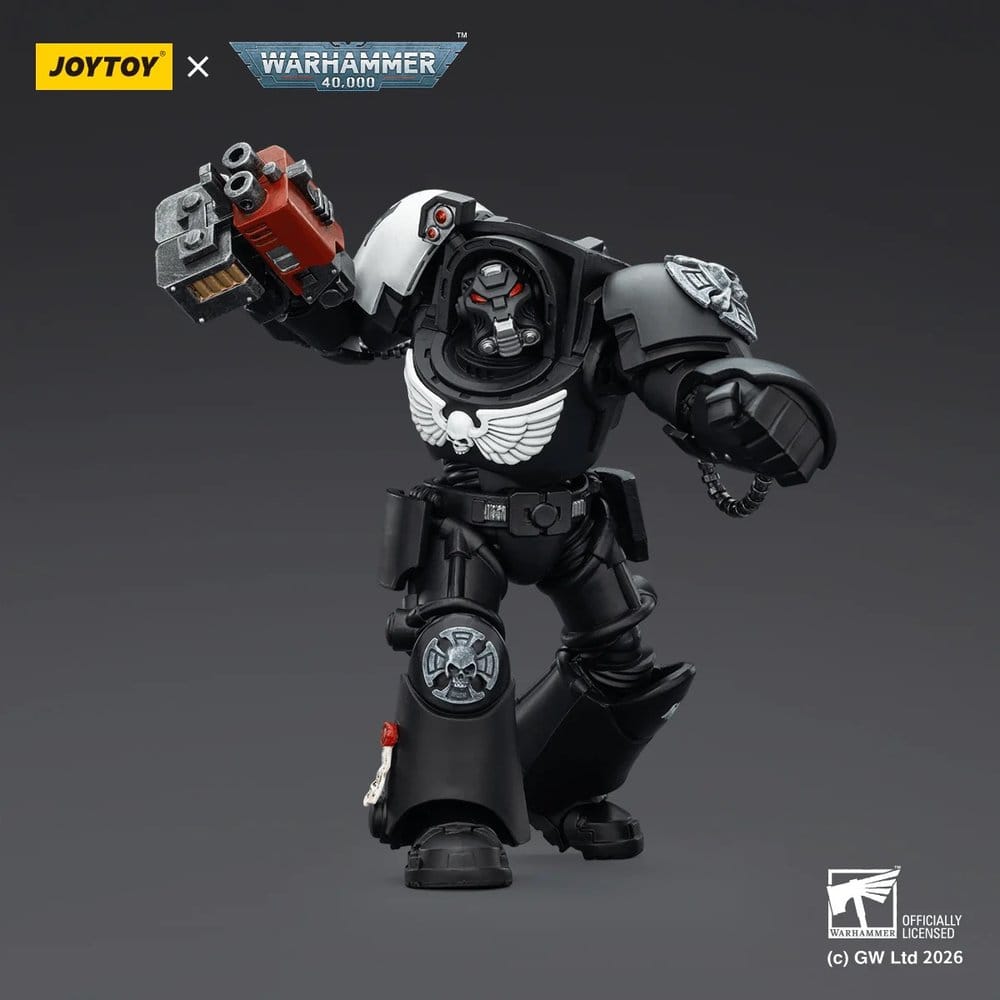 Warhammer 40,000 Actionfigur Raven Guard Terminator 2 with Power Fist and Storm Bolter 14 cm Image 4