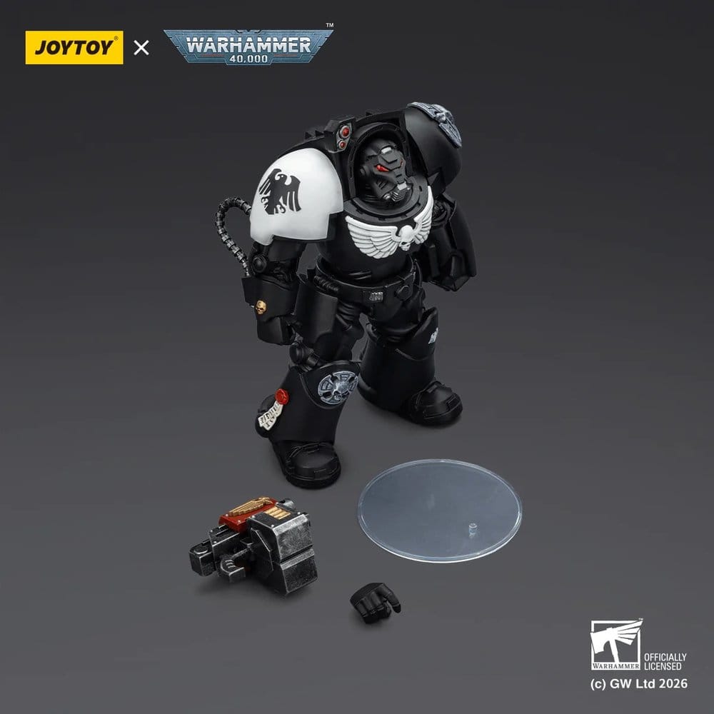 Warhammer 40,000 Actionfigur Raven Guard Terminator 2 with Power Fist and Storm Bolter 14 cm Image 5