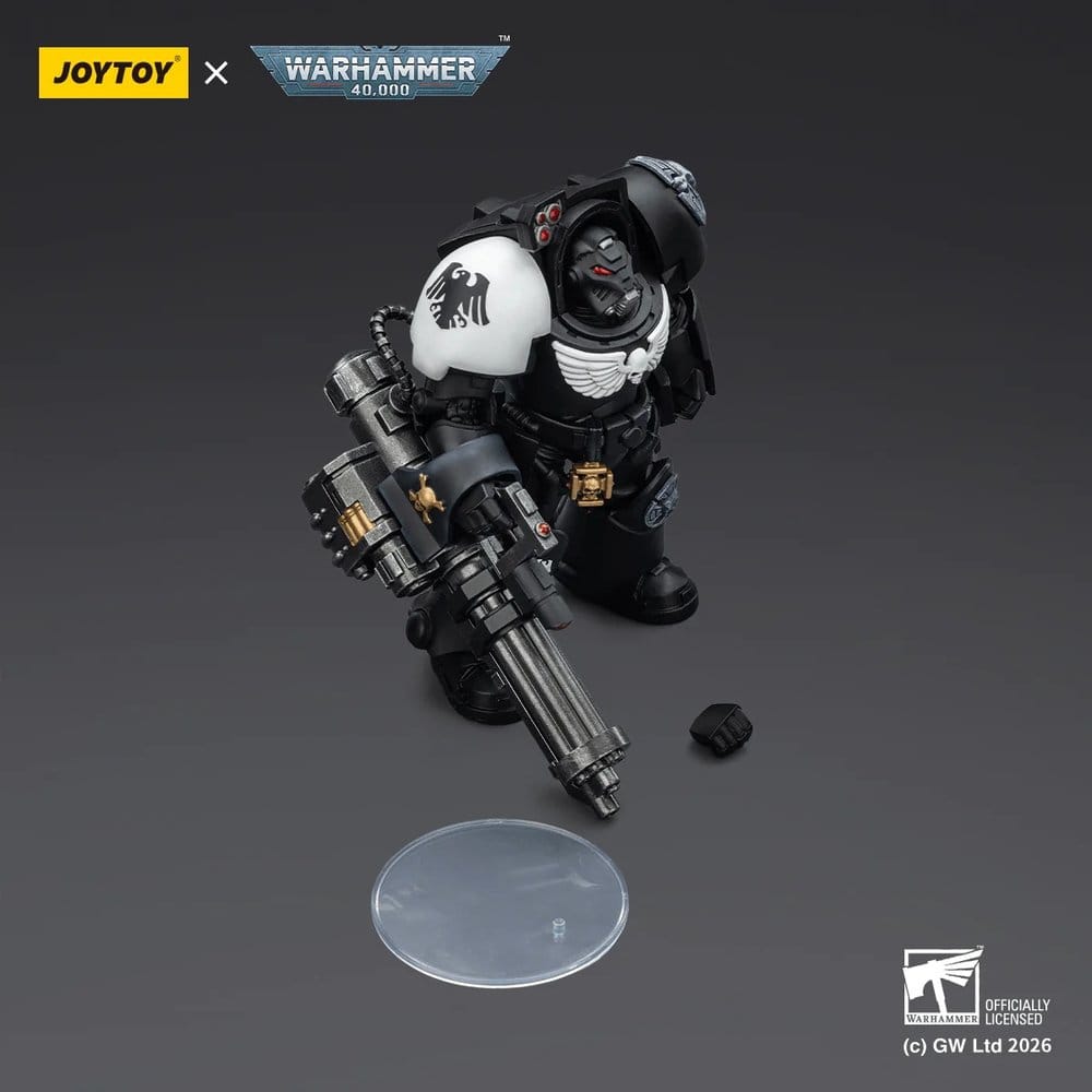 Warhammer 40,000 Actionfigur Raven Guard Terminator 3 with Power Fist and Assault Cannon 14 cm Image 2