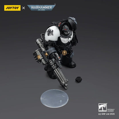 Warhammer 40,000 Actionfigur Raven Guard Terminator 3 with Power Fist and Assault Cannon 14 cm Image 2