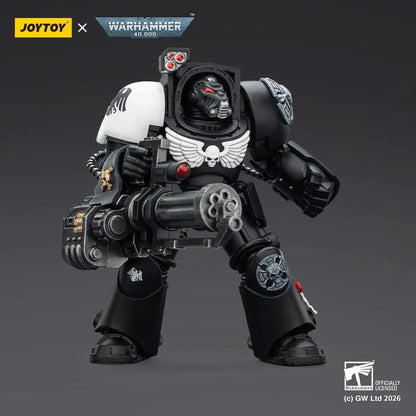 Warhammer 40,000 Actionfigur Raven Guard Terminator 3 with Power Fist and Assault Cannon 14 cm Image 4