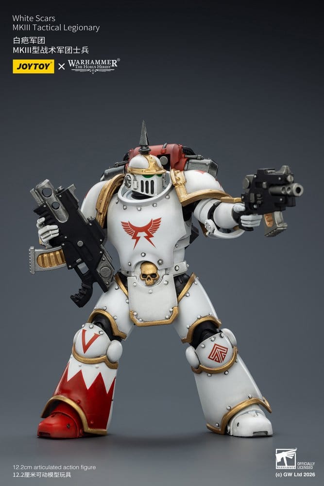 Warhammer The Horus Heresy Actionfigur White Scars MKIll Tactical Legionary 12 cm Image 6