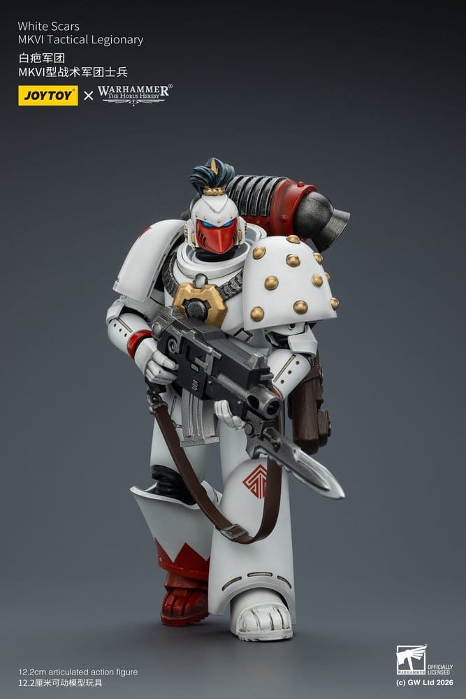 Warhammer The Horus Heresy Actionfigur White Scars MKVI Tactical Legionary 12 cm Image 9
