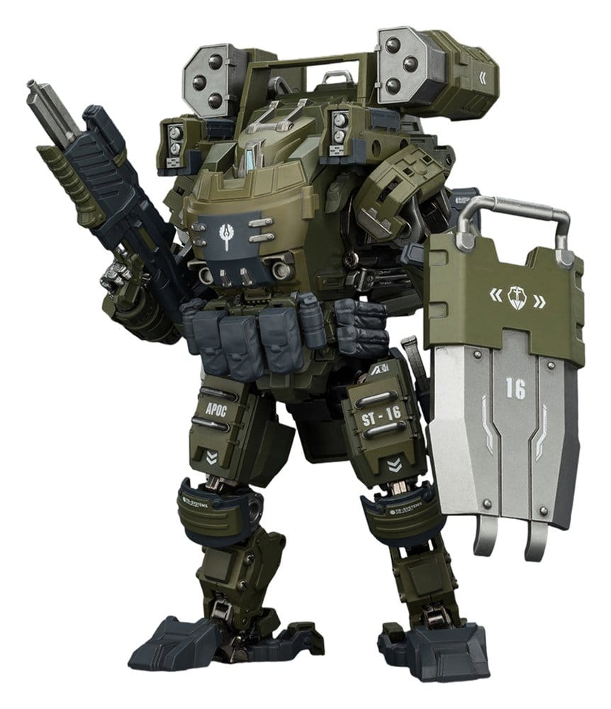 Dark Source Actionfigur 1/25 APOC Series Storm Surge Heavy Fire Assault Mech ST-8616 14 cm Image 1