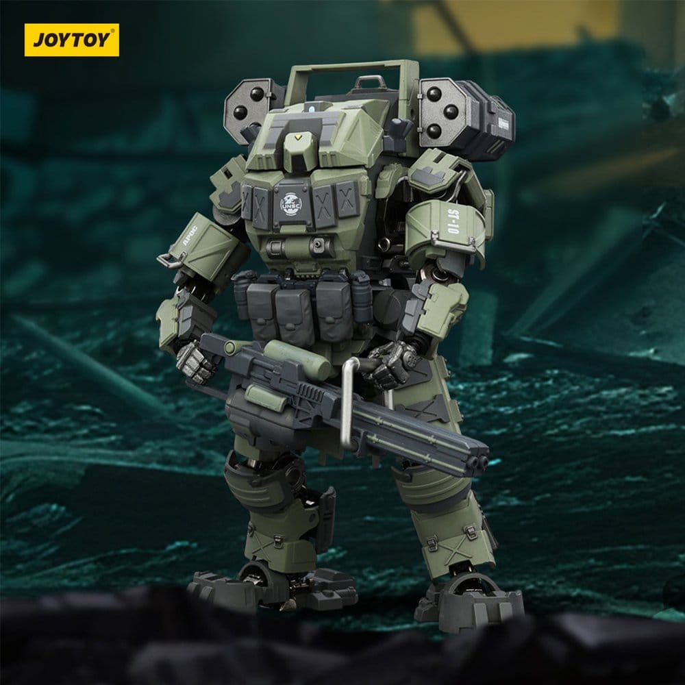 Dark Source Actionfigur 1/25 APOC Series Storm Surge Heavy Fire Assault Mech ST-8616 14 cm Image 8
