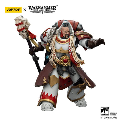 Warhammer 40,000 Actionfigur White Scars Stormseer Consulwith Force Staff and Bolt Pistol 12 cm Image 9