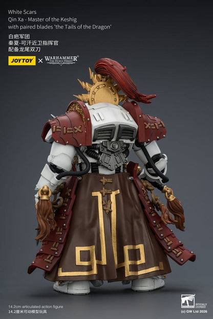 Warhammer The Horus Heresy Actionfigur White Scars Qin Xa - Master of the Keshig 14 cm Image 4