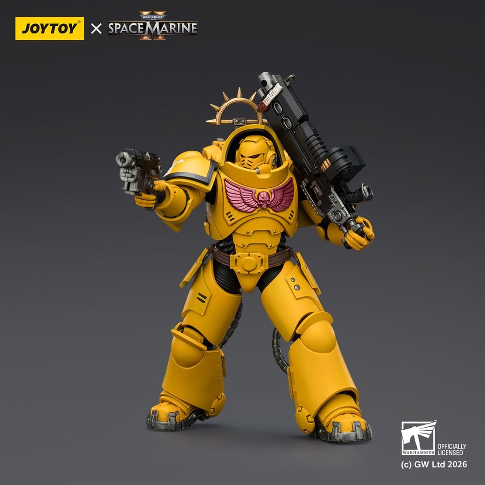 Warhammer 40,000 Actionfigur Game Edition Imperial Fists Heavy Intercessor 13 cm Image 5