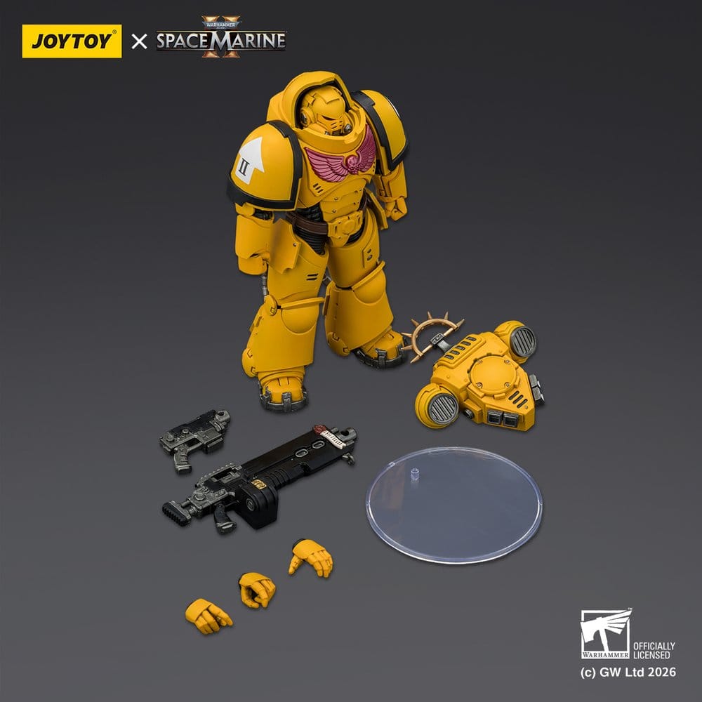 Warhammer 40,000 Actionfigur Game Edition Imperial Fists Heavy Intercessor 13 cm Image 6