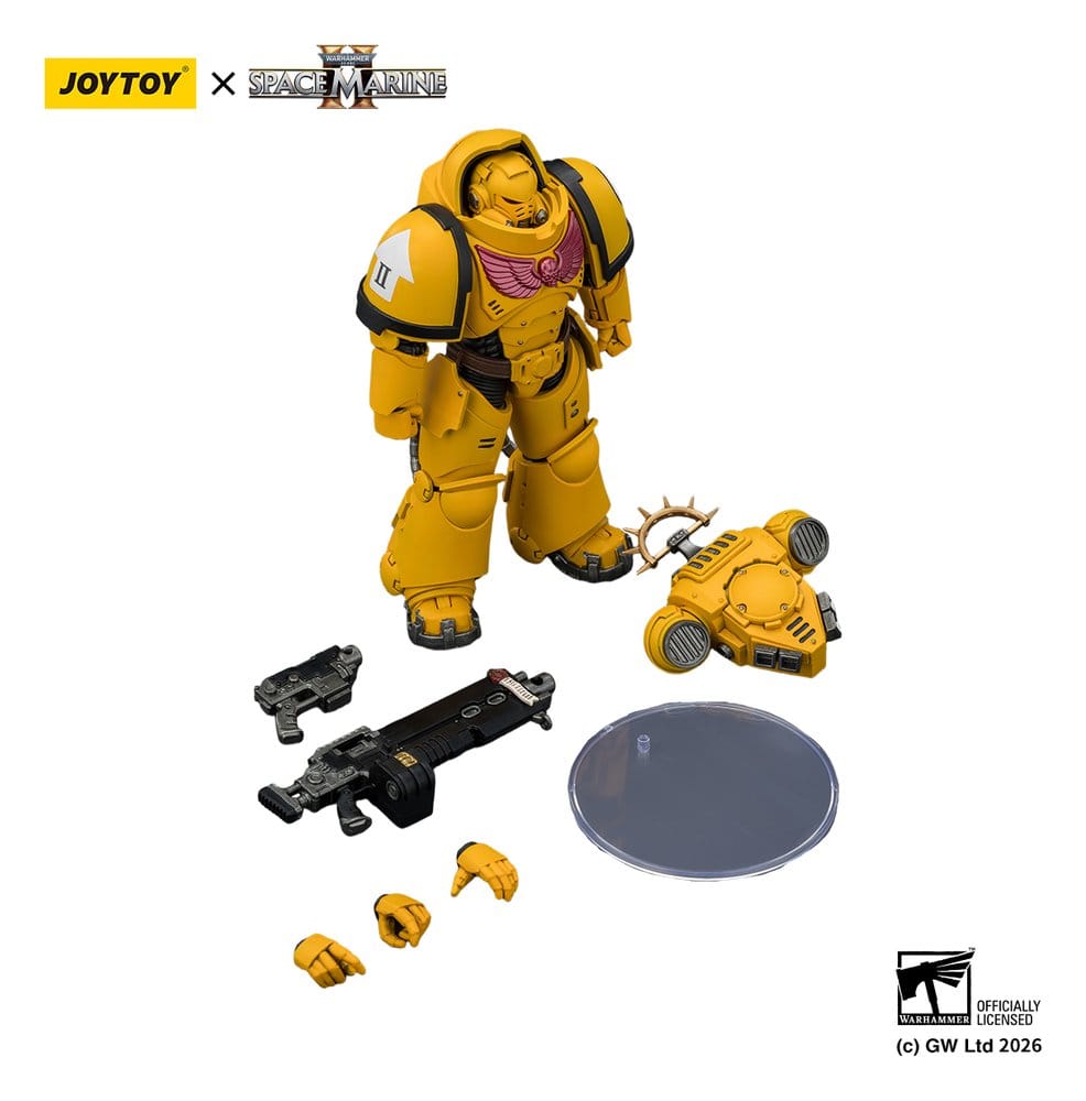 Warhammer 40,000 Actionfigur Game Edition Imperial Fists Heavy Intercessor 13 cm Image 10