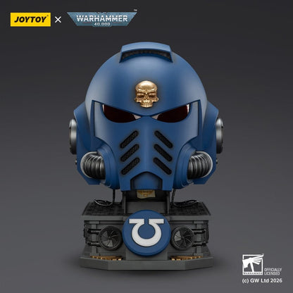 Warhammer 40,000 Captain MkX Helmet & Display Stand Ultramarines 44 cm Image 2