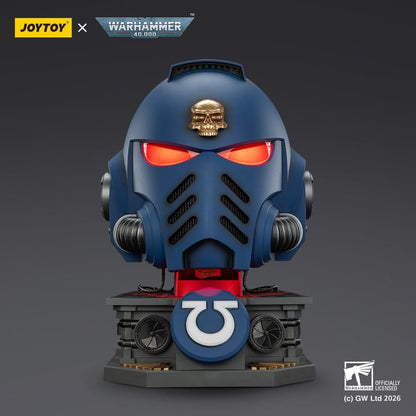 Warhammer 40,000 Captain MkX Helmet & Display Stand Ultramarines 44 cm Image 6