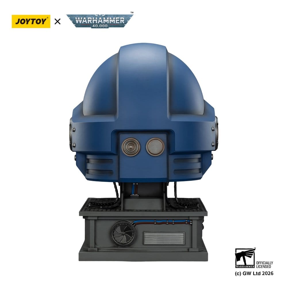 Warhammer 40,000 Captain MkX Helmet & Display Stand Ultramarines 44 cm Image 7