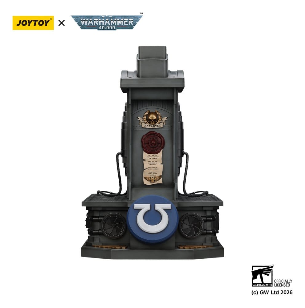 Warhammer 40,000 Captain MkX Helmet & Display Stand Ultramarines 44 cm Image 9