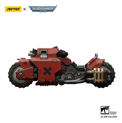Warhammer 40,000 Raider-pattern Combat Bike Blood Angels with twin-linked bolt rifles 22 cm Image 1