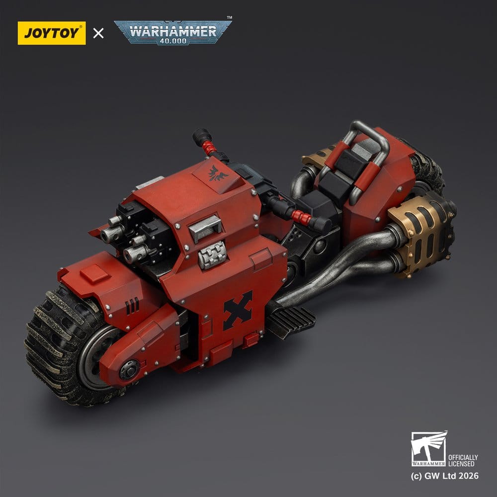 Warhammer 40,000 Raider-pattern Combat Bike Blood Angels with twin-linked bolt rifles 22 cm Image 6
