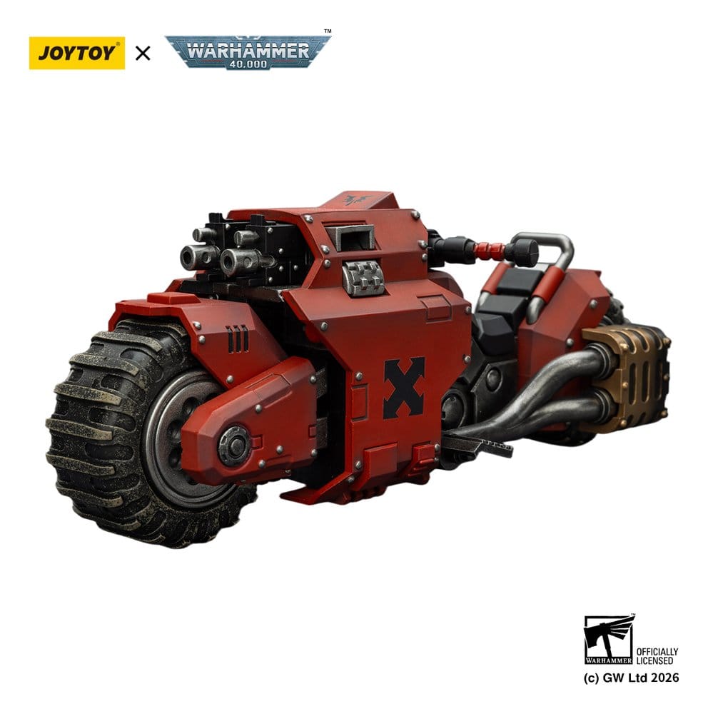 Warhammer 40,000 Raider-pattern Combat Bike Blood Angels with twin-linked bolt rifles 22 cm Image 9