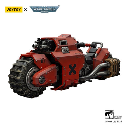 Warhammer 40,000 Raider-pattern Combat Bike Blood Angels with twin-linked bolt rifles 22 cm Image 9