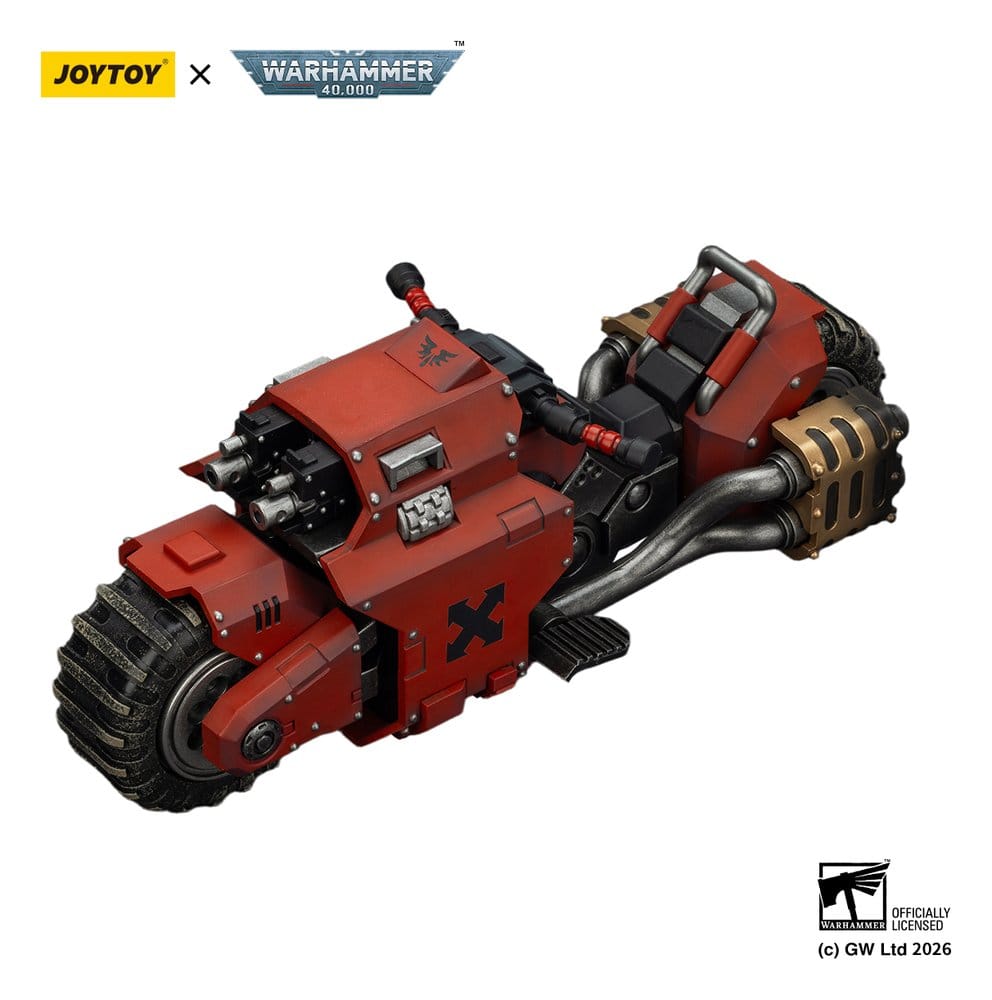 Warhammer 40,000 Raider-pattern Combat Bike Blood Angels with twin-linked bolt rifles 22 cm Image 10