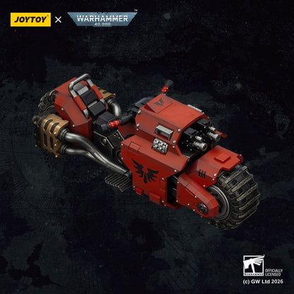 Warhammer 40,000 Raider-pattern Combat Bike Blood Angels with twin-linked bolt rifles 22 cm Image 11